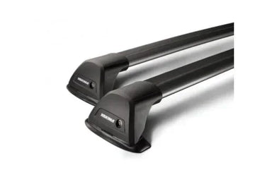 Yakima Flush Bar Black Roof Rack Pair S25YB 95cm & 100cm - Brixton 4x4 - Buy Online Now!